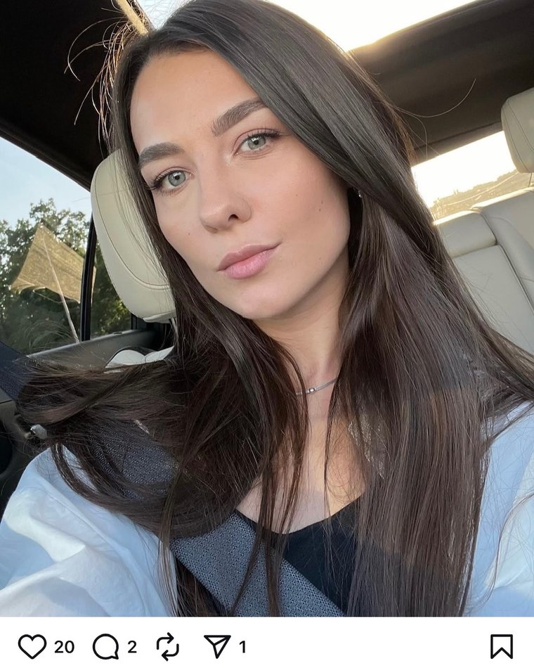 A med-spa owner's phone selfie, before