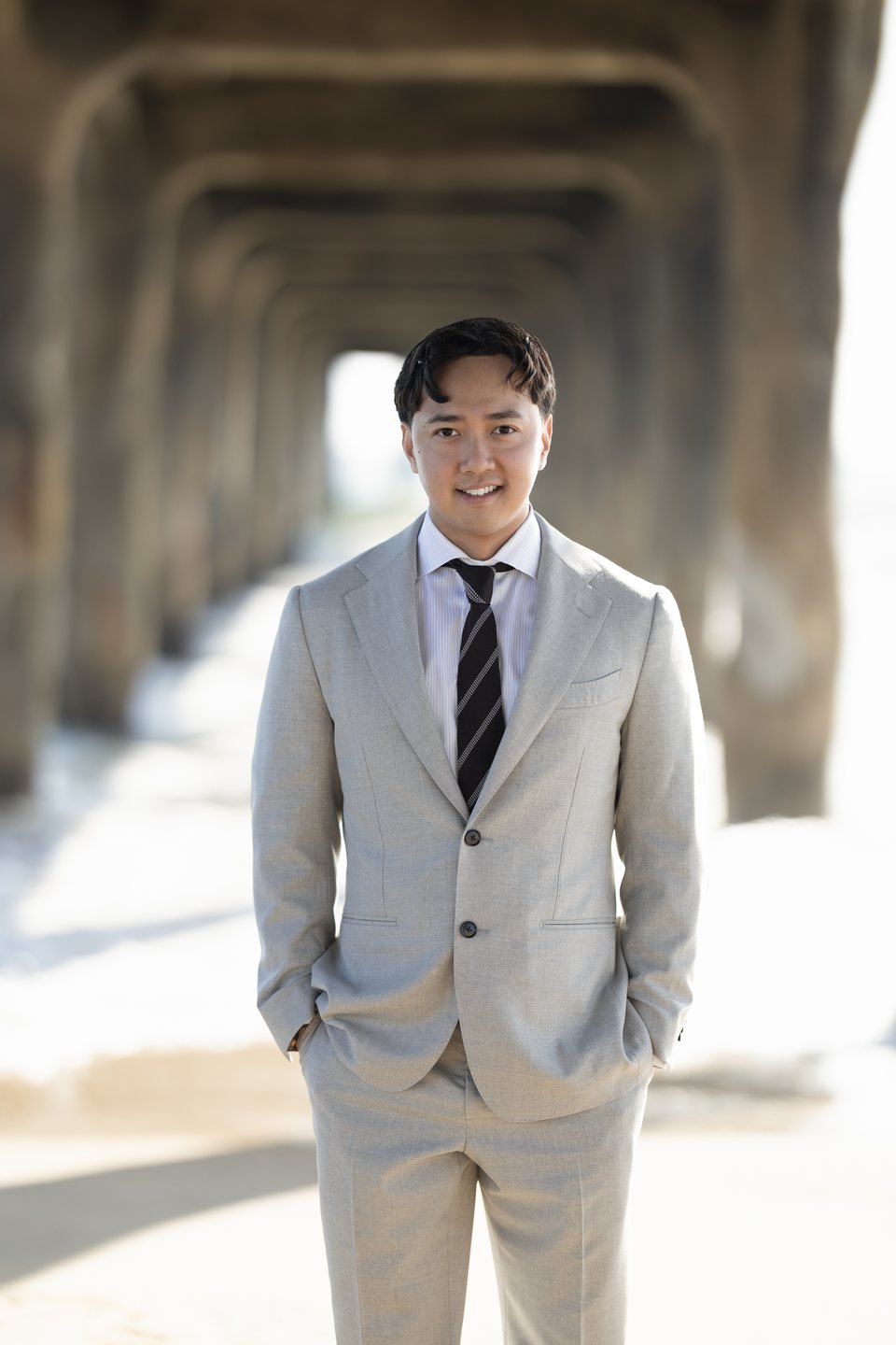 Editorial portrait of a Los Angeles professional